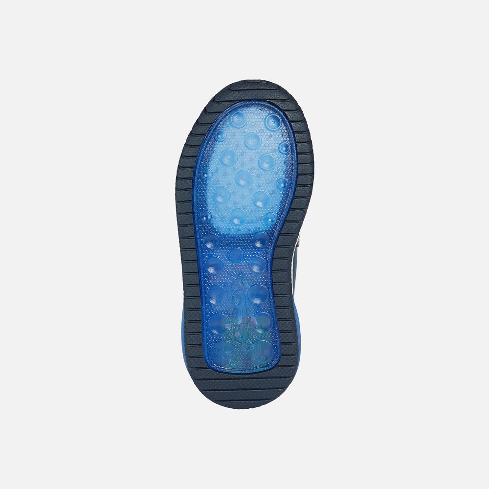 Basket Geox Inek - Bleu Marine - Garcon 813579-JKE